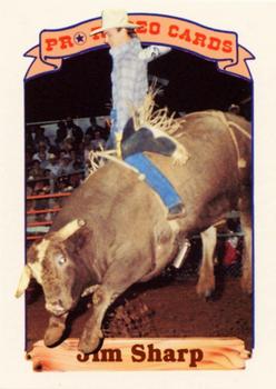 1991 Rodeo America Set A #7 Jim Sharp Front